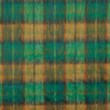 Glencoe double-faced fabric wool tweed in Emerald Green and Ochre - Ribes y Casals