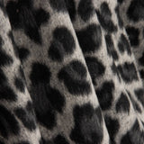 Serengeti animal print leopard print grey wool loden - Ribes y Casals