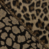 Serengeti Wool Loden with Leopard Print in Camel - Ribes y Casals