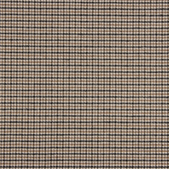 Beige and Black Houndstooth Wool Loden - Ribes y Casals