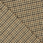 Beige and Brown Houndstooth Wool Loden - Ribes y Casals