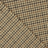 Beige and Brown Houndstooth Wool Loden - Ribes y Casals