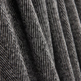 Grey and Black Herringbone Wool Loden - Ribes y Casals