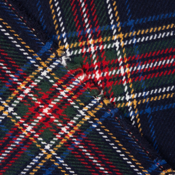Edinburgh Navy Wool Loden - Ribes y Casals