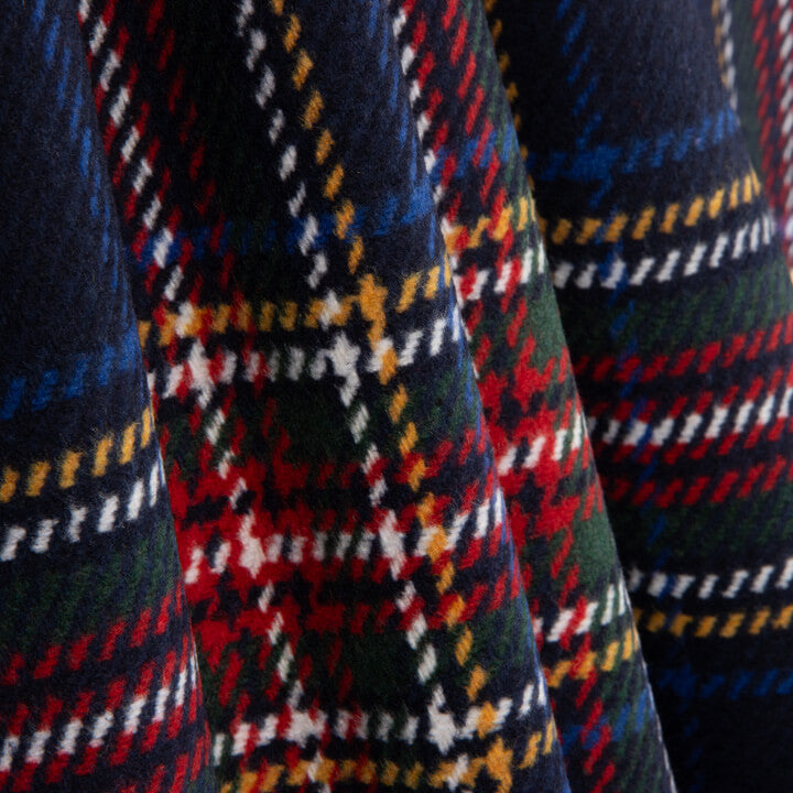 Edinburgh Navy Wool Loden - Ribes y Casals