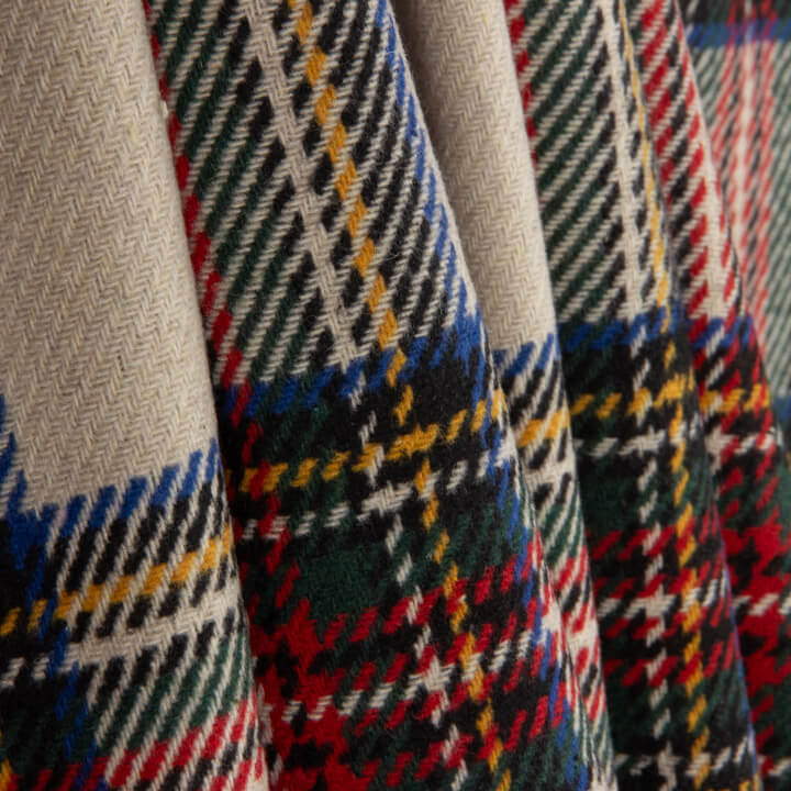 Edinburgh Ivory Wool Loden - Ribes y Casals
