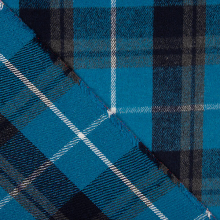Stirling Blue Wool Loden - Ribes y Casals