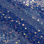 Blue Sequin Tulle - Ribes y Casals