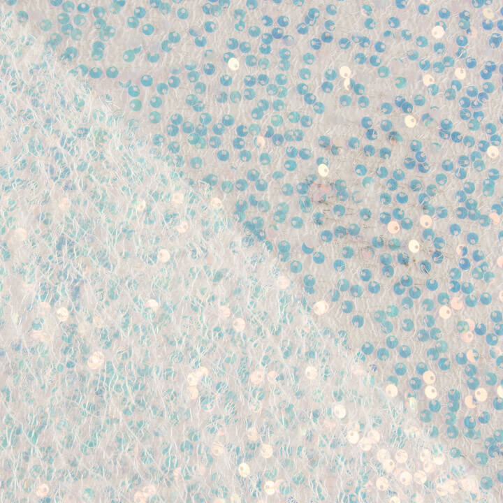 White Spider Sequin Tulle - Ribes y Casals