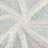 White Spider Sequin Tulle - Ribes y Casals