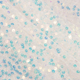 White Spider Sequin Tulle - Ribes y Casals