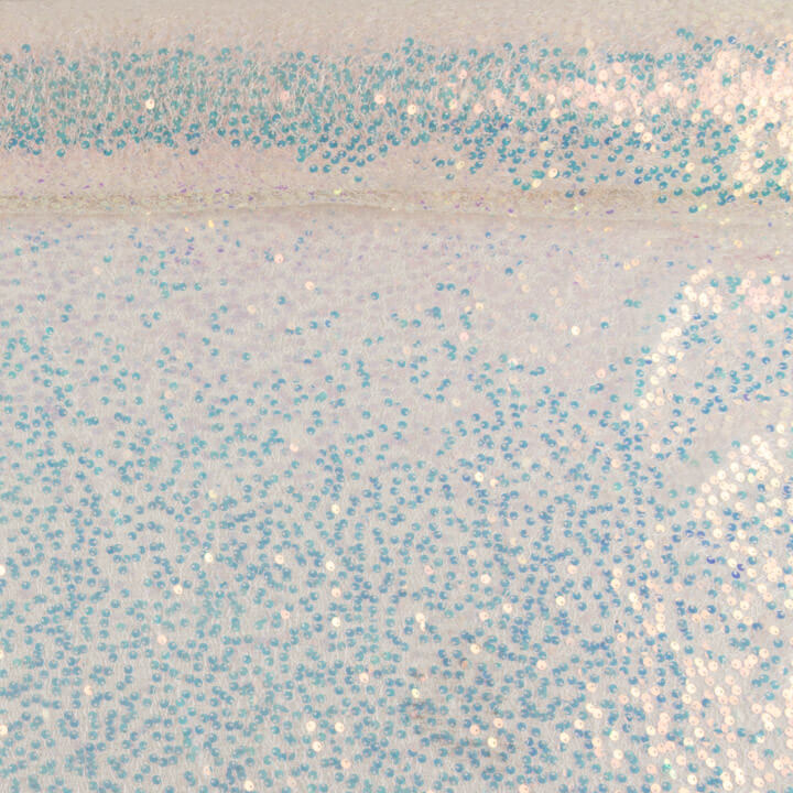 White Spider Sequin Tulle - Ribes y Casals
