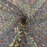 Black Spider Sequin Tulle - Ribes y Casals