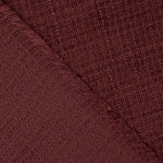 Maroon Wool Tweed - Ribes y Casals