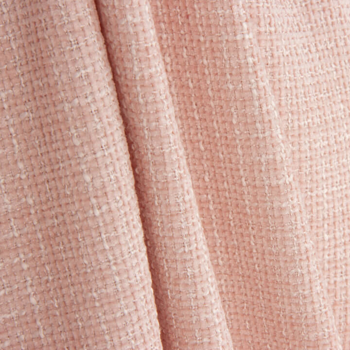 Soft Pink Wool Tweed - Ribes y Casals