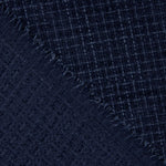 Navy Blue Wool Tweed - Ribes y Casals