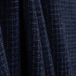 Navy Blue Wool Tweed - Ribes y Casals