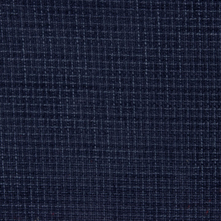 Navy Blue Wool Tweed - Ribes y Casals