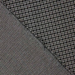 Black and White Houndstooth and Checks Jacquard Knit - Ribes y Casals