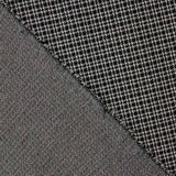 Black and White Houndstooth and Checks Jacquard Knit - Ribes y Casals