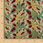 Rebroded Embroidery with Turquoise Alhambra Sequins - Ribes y Casals