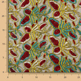 Rebroded Embroidery with Turquoise Alhambra Sequins - Ribes y Casals