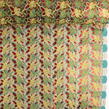 Rebroded Embroidery with Turquoise Alhambra Sequins - Ribes y Casals