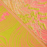 Fuchsia and Lime ‘Vortex’ jacquard - Ribes y Casals