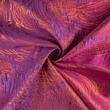 Purple and Orange Vortex Jacquard - Ribes y Casals