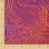 Purple and Orange Vortex Jacquard - Ribes y Casals