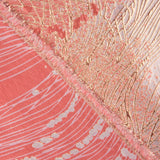Coral and Pink Vortex Jacquard - Ribes y Casals