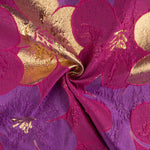 Fuchsia and Purple Petal Jacquard - Ribes y Casals