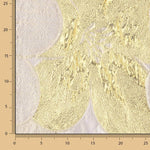 Ivory and Gold Petal Jacquard - Ribes y Casals