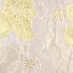 Ivory and Gold Petal Jacquard - Ribes y Casals