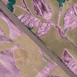 Magnolia Taupe, Green and Pink Fancy Brocade - Ribes y Casals