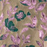 Magnolia Taupe, Green and Pink Fancy Brocade - Ribes y Casals