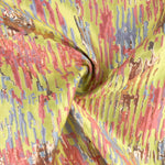 Multicoloured Lime Green Sparkle Jacquard - Ribes y Casals
