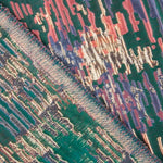 Jacquard Fantasy Sparkles – Green, Petrol and Multicoloured - Ribes y Casals