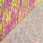 Fuchsia Aurora Iridescent Sequin Tulle - Ribes y Casals