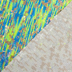 Tulle Fantasy with Green Aurora Iridescent Sequin Fabric - Ribes y Casals