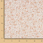 Viyela with Coral and Terracotta Floral Printed Fabric - Ribes y Casals