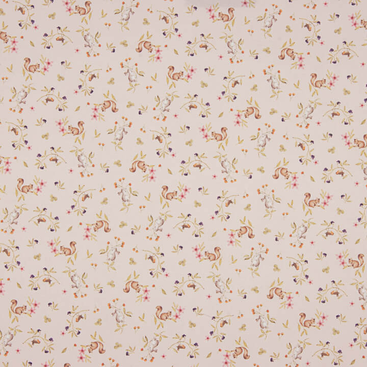 Pink Wildlife Printed Viyela - Ribes y Casals