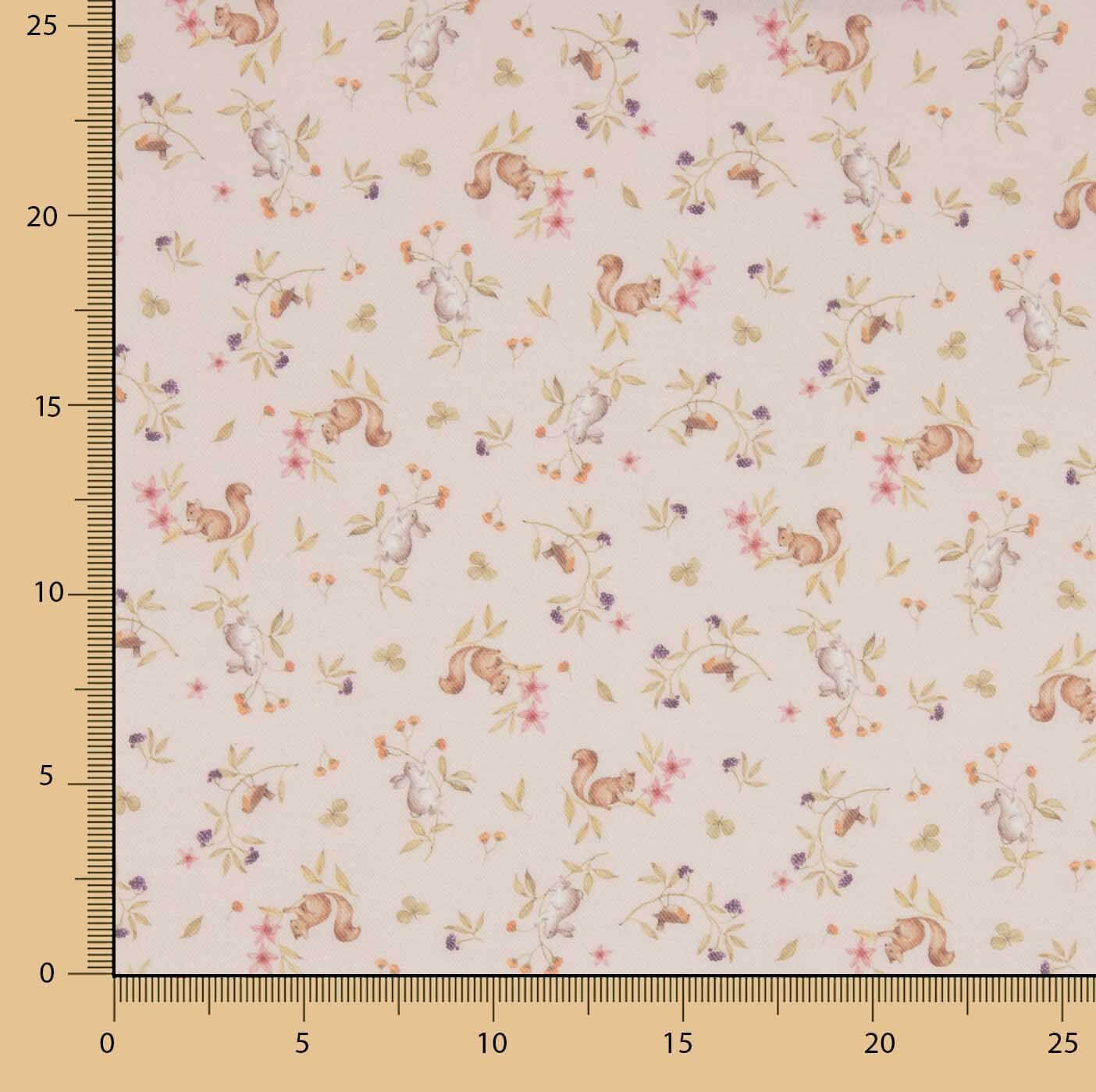 Pink Wildlife Printed Viyela - Ribes y Casals