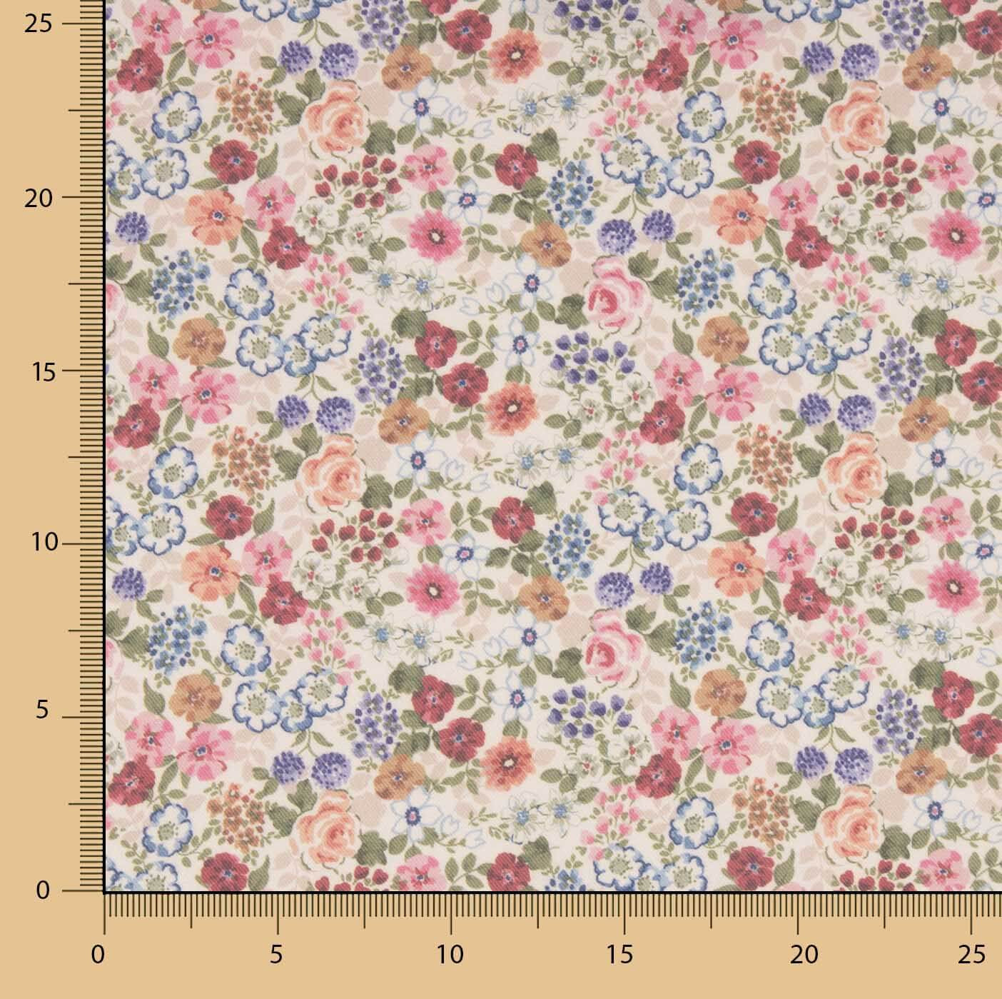 Viyela ‘Porcelain Garden’ Printed Print - Ribes y Casals
