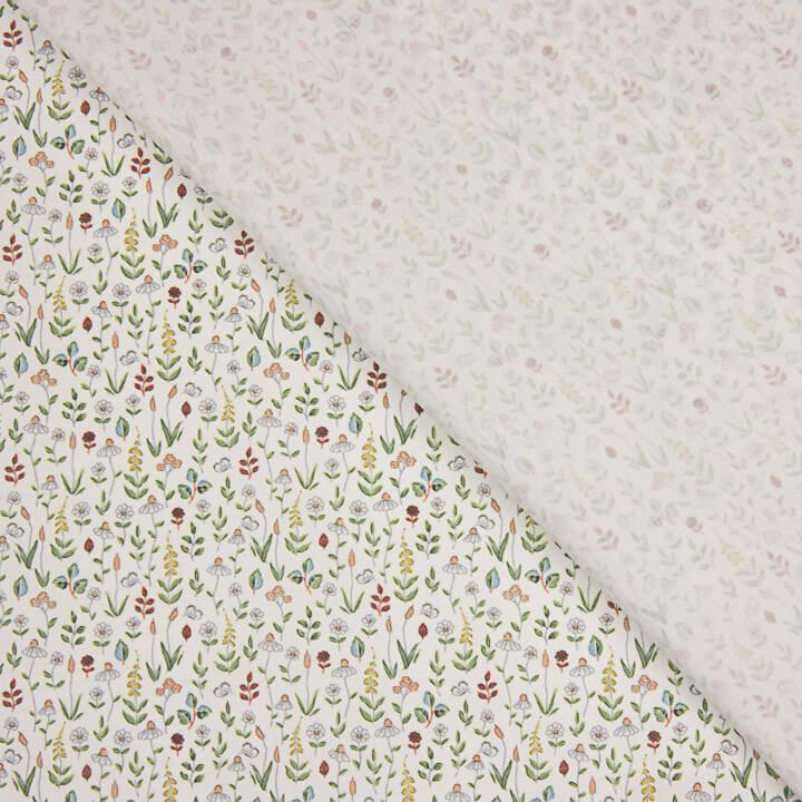 Botanical Meadow Printed Poplin - Ribes y Casals
