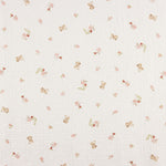 Dotted Swiss Muslin with Little Bears and Floral Designs - Ribes y Casals