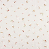Dotted Swiss Muslin with Little Bears and Floral Designs - Ribes y Casals