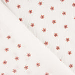 Embroidered Coral Floral Bámbula - Ribes y Casals
