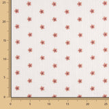 Embroidered Coral Floral Bámbula - Ribes y Casals