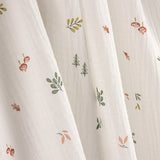 Botanical Leaf Print Muslin - Ribes y Casals